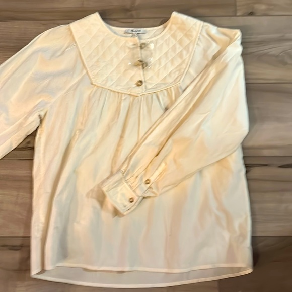 Madewell Quilted Blouse - Picture 9 of 9